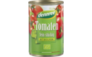 Tomaten fein-stückig mit Basilikum