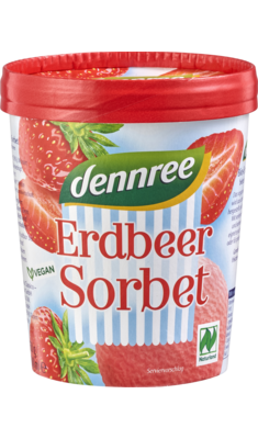 Erdbeer-Sorbet