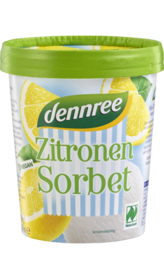 Zitronen-Sorbet