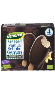 Veganer Vanille-Schoko-Genuss auf Haferbasis