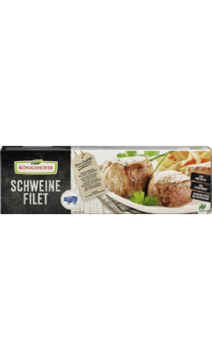 Schweinefilet am Stück, roh, tiefgefroren
