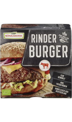 Rinderburger, tiefgefroren