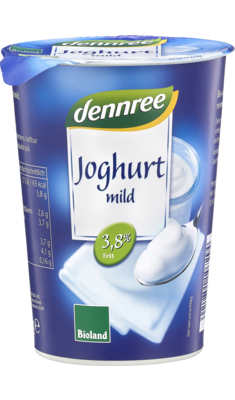 Joghurt mild, 3,8% Fett