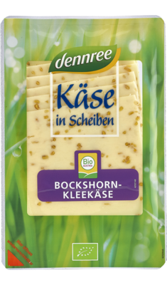 Bockshornkleekäse aus Weidemilch in Scheiben