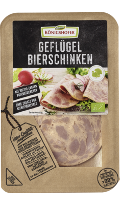 Geflügel-Bierschinken
