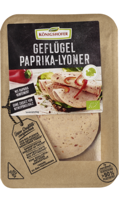 Geflügel-Fleischwurst mit Paprika