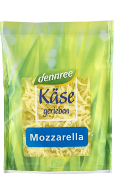 Mozzarella gerieben