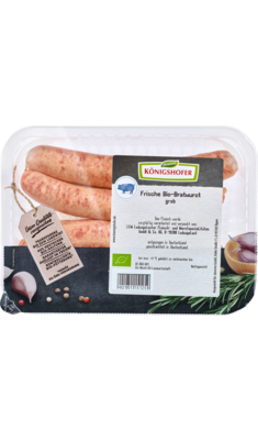 Frische Bratwurst grob