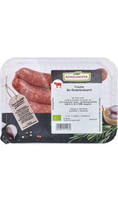 Frische Rinderbratwurst