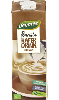 Barista Haferdrink mit Soja