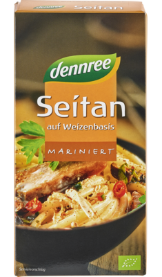 Seitan auf Weizenbasis mariniert