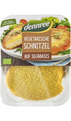 Vegetarische Schnitzel 

auf Sojabasis