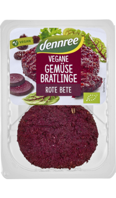 Vegane Gemüsebratlinge Rote Bete