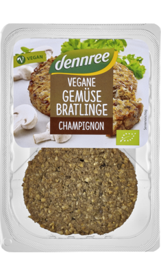 Vegane Gemüsebratlinge Champignon