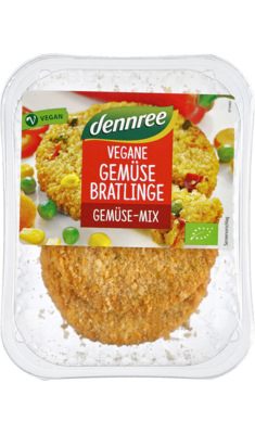 Vegane Gemüsebratlinge Gemüse-Mix