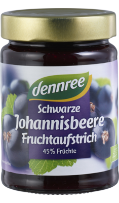 Fruchtaufstrich Schwarze Johannisbeere