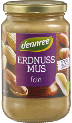 Erdnussmus fein