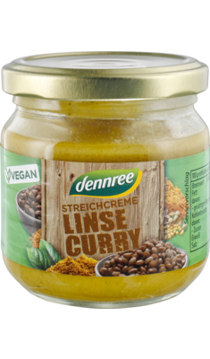 Streichcreme Linse Curry