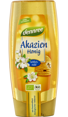Akazienhonig lieblich-mild in der PET-Flasche, 700 g