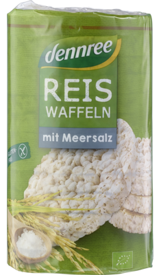 Reiswaffeln mit Meersalz