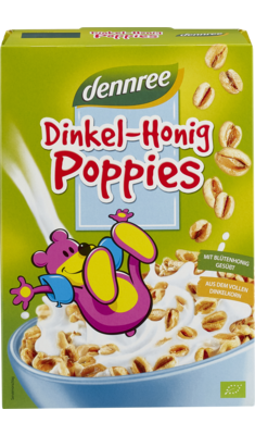 Dinkel-Honig-Poppies