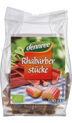 Rhabarberstücke