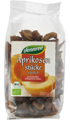 Aprikosenstücke säuerlich
