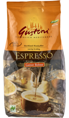 Espresso, ganze Bohne