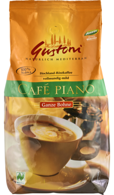 Café piano, ganze Bohne