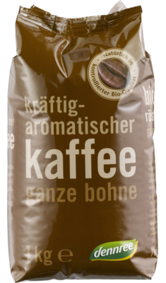 Kräftig-aromatischer Kaffee ganze Bohne