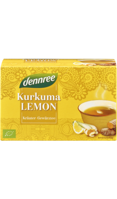 Kurkuma-Lemon Kräuter-Gewürztee