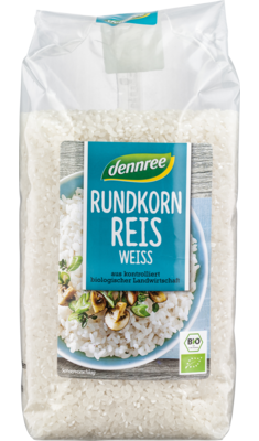 Rundkornreis weiß, 1 kg