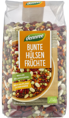 Bunte Hülsenfrüchte