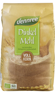 Dinkelmehl Vollkorn: Dennree