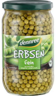 Erbsen fein