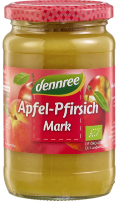 Apfel-Pfirsich-Mark