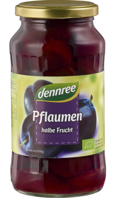 Pflaumen halbe Frucht