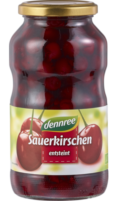 Sauerkirschen entsteint