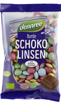 Bunte Schokolinsen