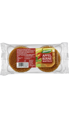 Apfel-Birne-Waffeln