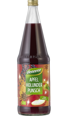 Apfel-Holunder-Punsch