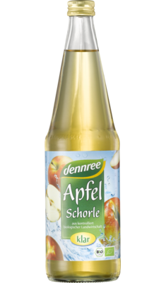 Apfelschorle klar