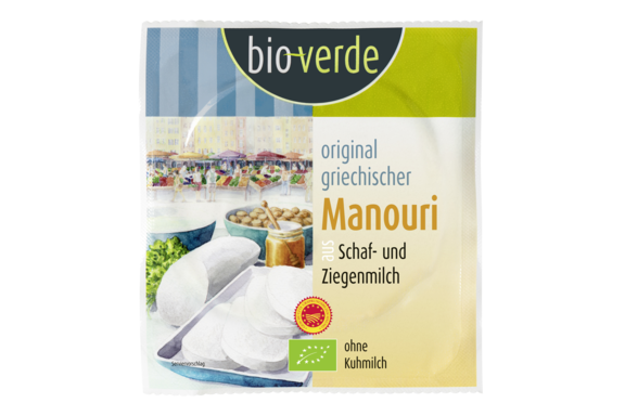Griechischer Feta oder Manouri