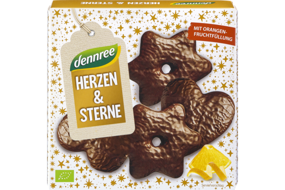 Lebkuchen „Herzen & Sterne“