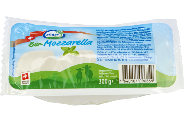 Bio-Mozzarella-Stange