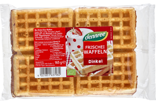 Bio- Frischei-Waffeln