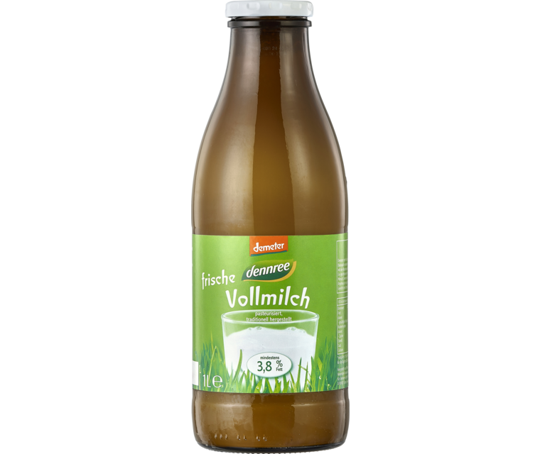 dennree BIO Frische Vollmilch